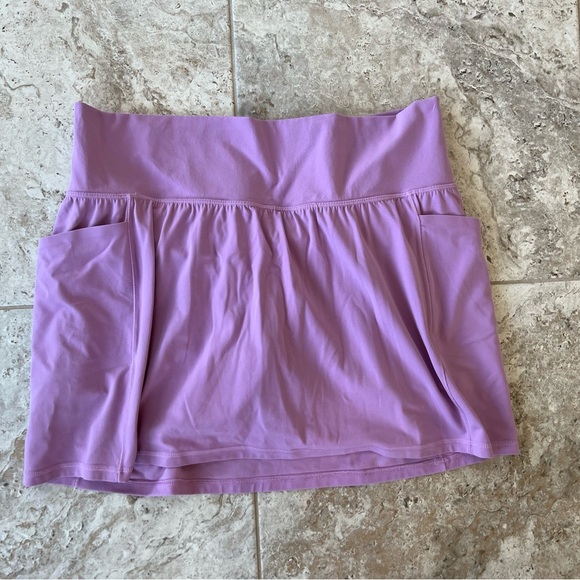 Athleta Salutation Stash High Rise 14.5” Skort in Geranium Purple, size 2X - Picture 9 of 10